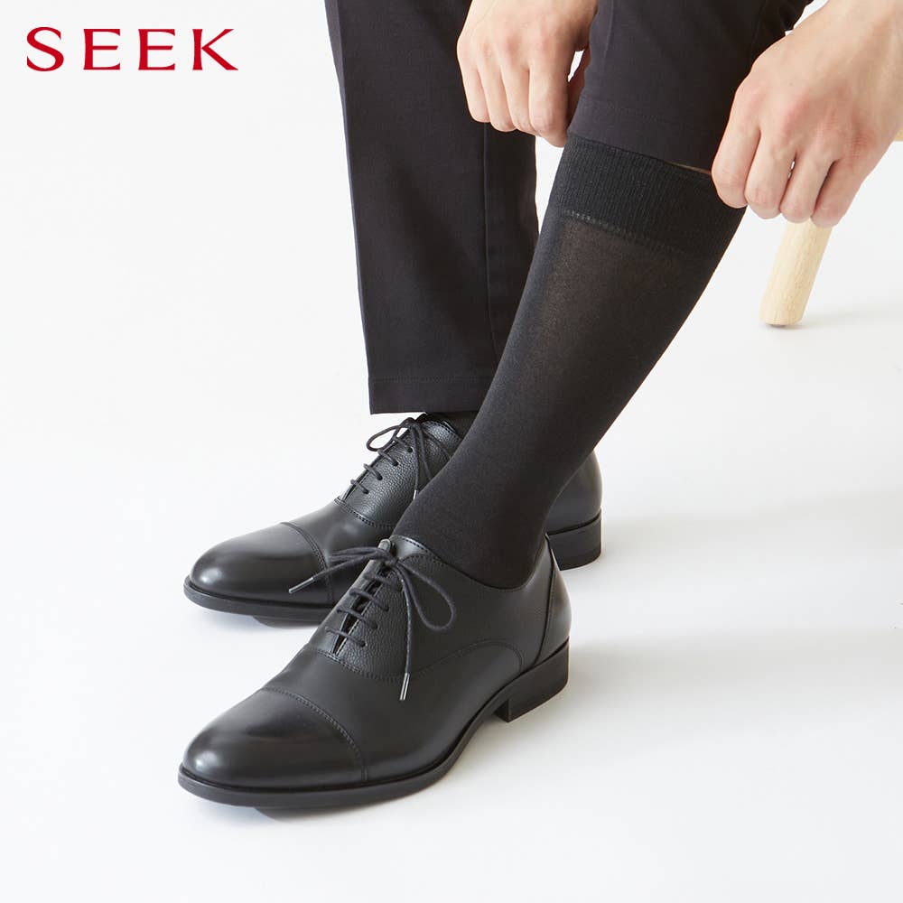 ムレにくい 美濃和紙糸 足底メッシュ ビジネスソックス